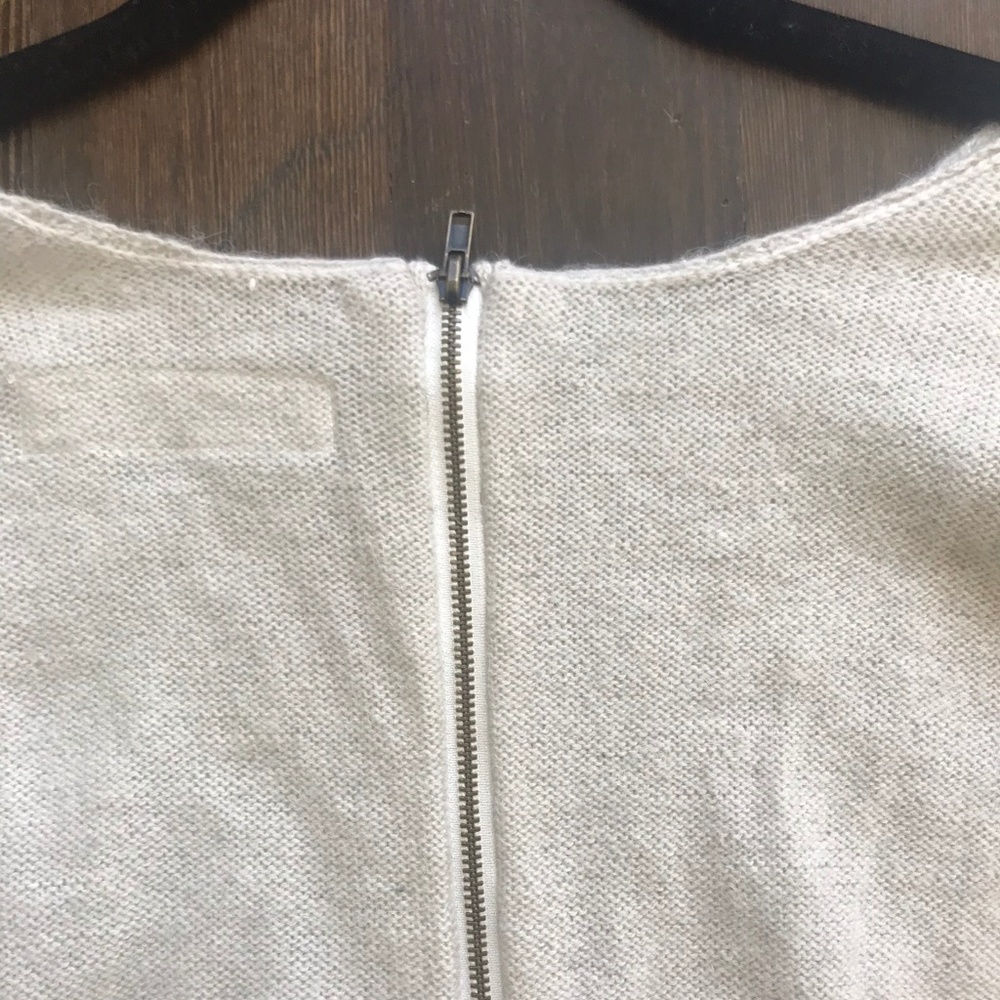 Sweater Top Block Color - Soft Wool - image 5